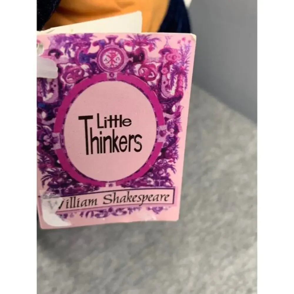 William Shakespeare Little Thinkers Plush Doll Unemployed Philosophers Guild‎